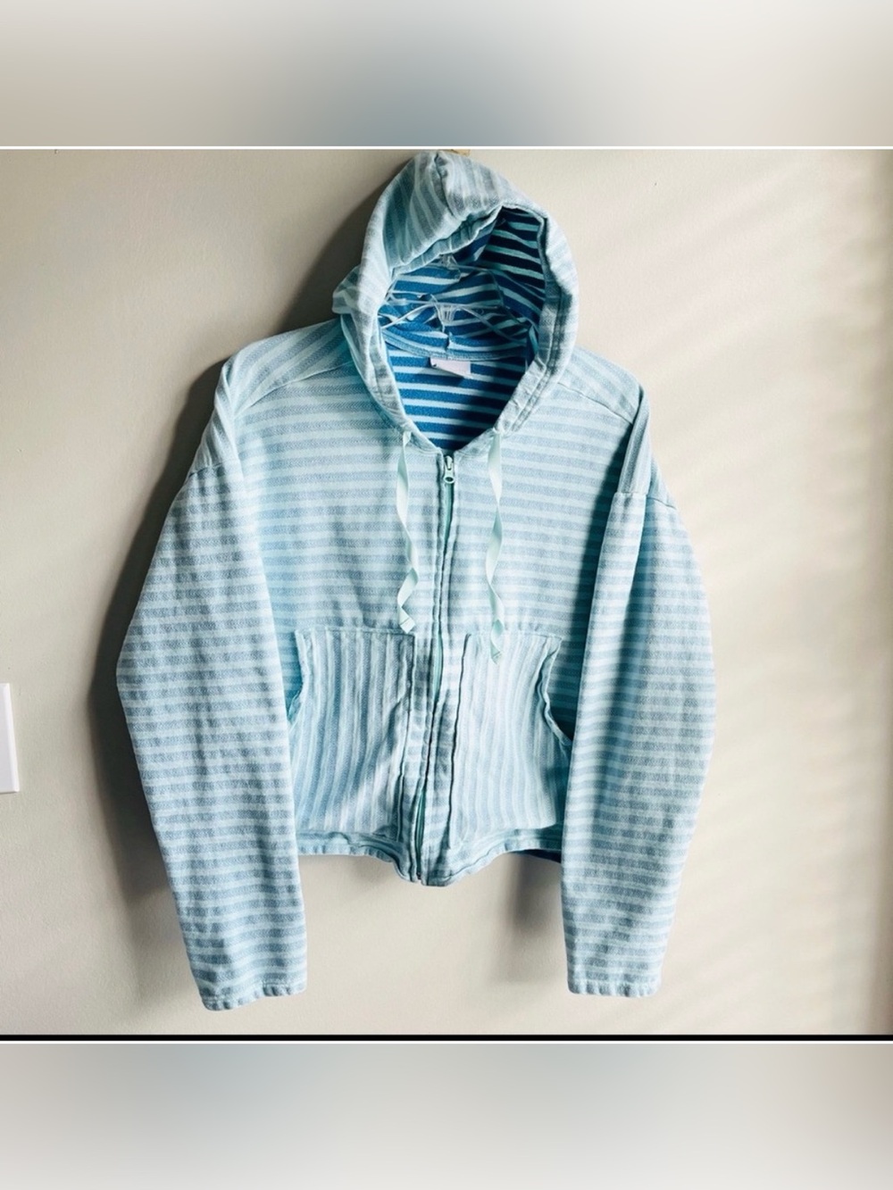Columbia Sportswear Melody Spring Full Zip Jacket Sweater Women's Size XL Blue